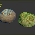 Freshly Baked Bread Loaves With Green Herbs And Cheese Toppings Golden Crust