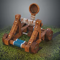 Modern Siege Vehicle Siege Weapon Siege Tower Mobile Tower 3d model