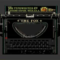 Vintage The Fox No 5 Typewriter With Fast And Accurate Typing For Office Use