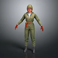 Pilot Aircraft Pilot Fighter Pilot Fighter Aircraft Pilot Fighter Aircraft Pilot Fighter Aircraft Pilot 3d model