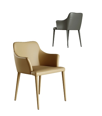 Modern Dining Chair 3d model