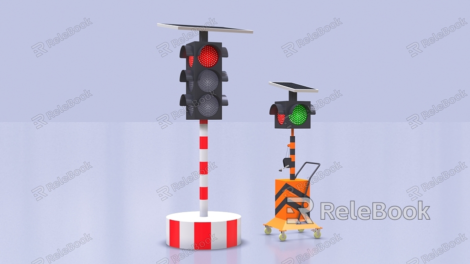 Traffic Signal Light Traffic Light Mobile Signal Light Energy Saving Signal Light model