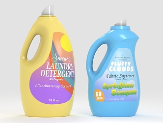 Laundry Detergent 3d model