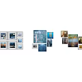 Diverse Framed Oil Paintings With Various Themes For Home Wall Art