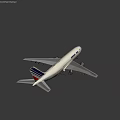 Lufthansa Passenger Airliner Flying Over Clouds And Mountain Ranges In Sunset Sky