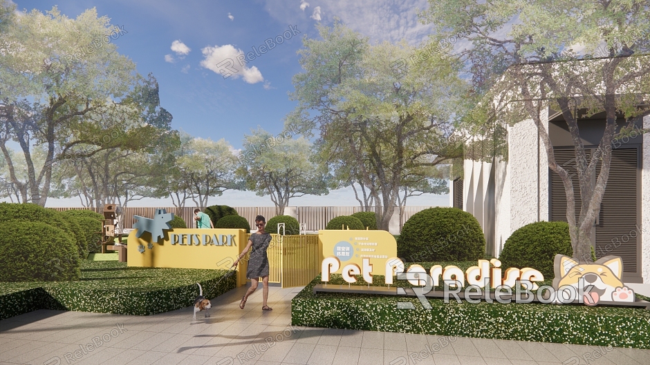 Modern Pet Paradise model