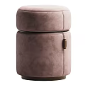 Modern Sofa Stool Low Stool Dressing Stool 3d model