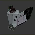Industrial Mechanical Equipment With Metal Jointed Structure Holes And Geometric Design