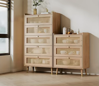 Chinese style sideboard 3d model