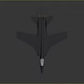 Modern Weapon Fighter Jet Design Featuring Sleek Wings Cockpit And Jet Engine