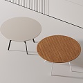 Modern dining table 3d model