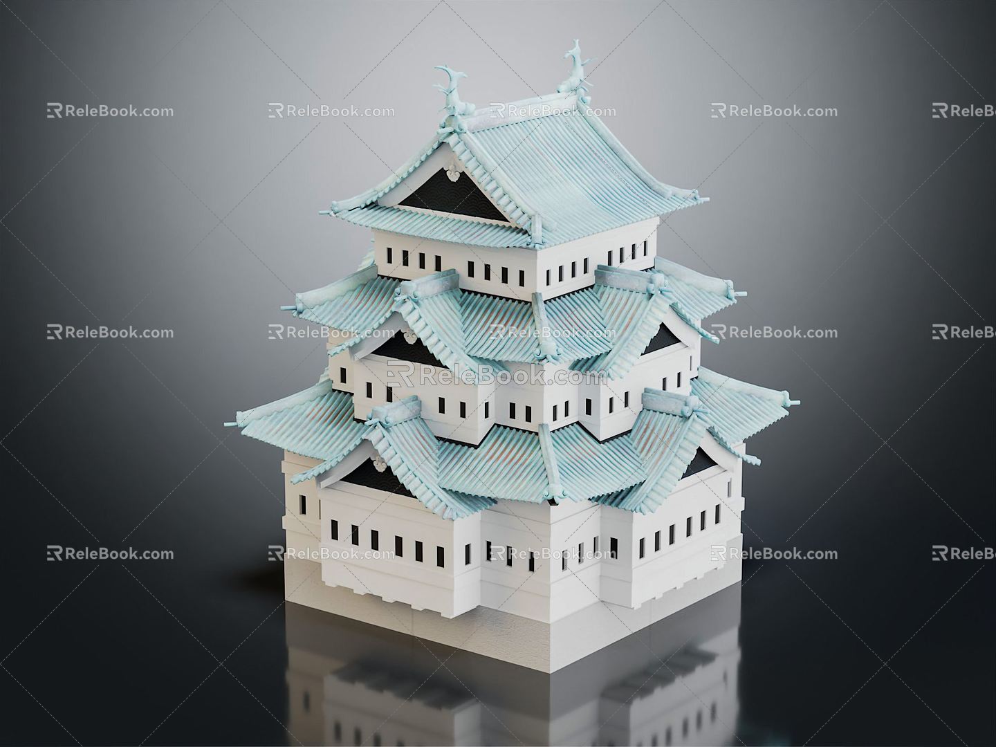 Chinese Ancient Architecture 3d model