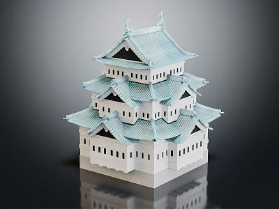 Chinese Ancient Architecture model