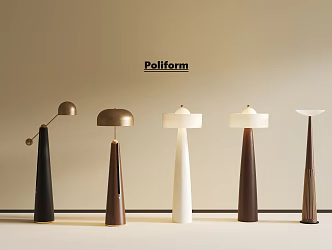 Middle Ancient Retro Floor Lamp Simple Floor Lamp French Retro Floor Lamp 3d model