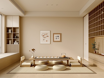 Japanese Tea Room 3d model