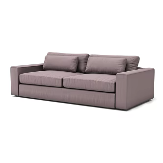 Modern fabric sofa 3d model