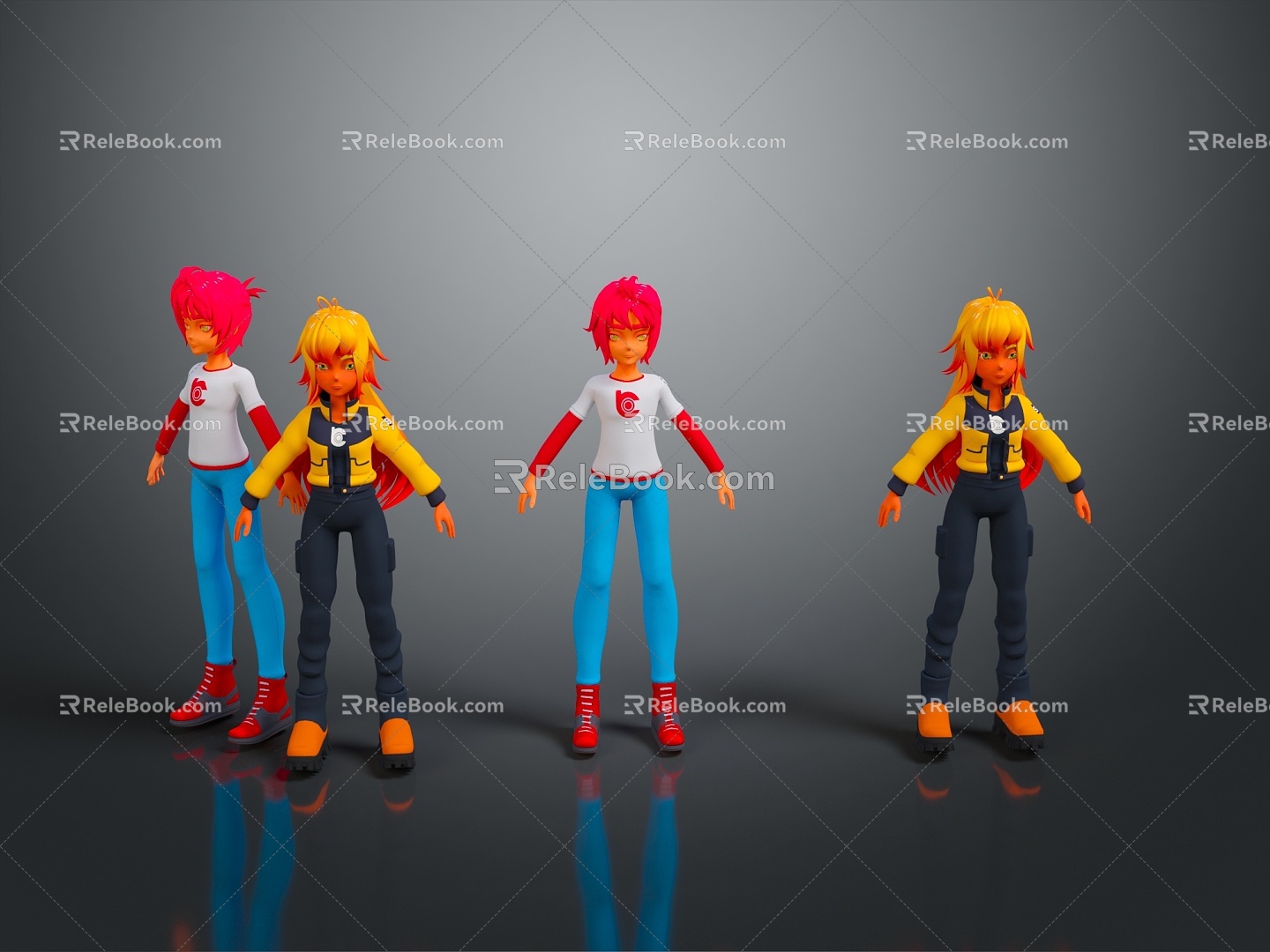 Characters Game Characters Game Characters Realistic Characters Cartoon Characters Handmade Cartoon Handmade 3d model