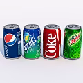 Refrigerator Storage For Pepsi Sprite Coke And Mountain Dew Beverage Cans