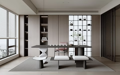 Tea Room 3d model