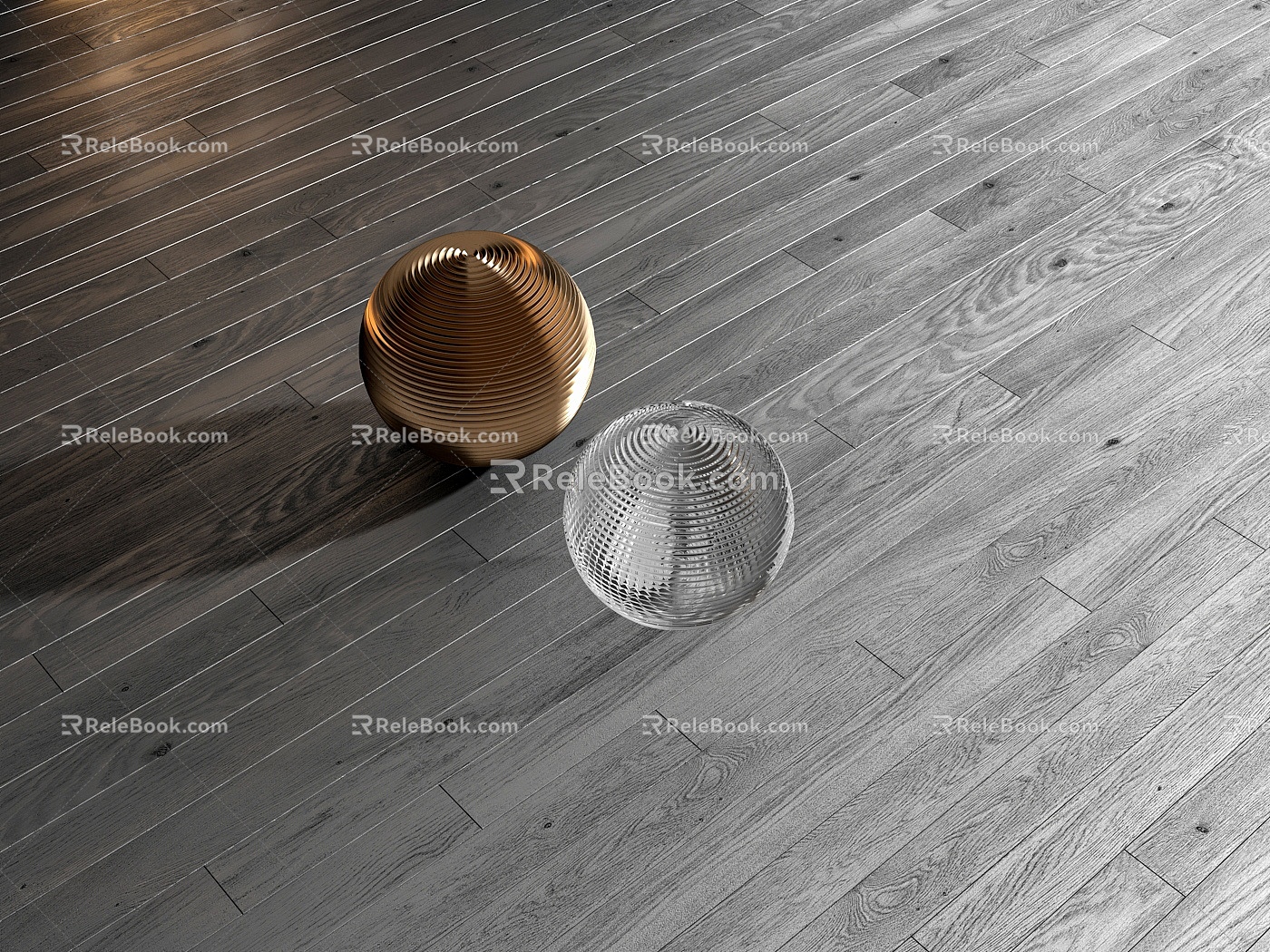 Modern Wood Flooring 3d model