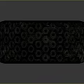 BMW Car Wheel With Michelin Tire Yellow Brake Caliper Checker Pattern