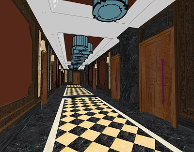 Away Deluxe Away 3d model