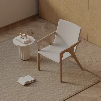 Modern Dining Chair 3d model