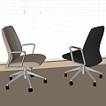 Modern Office Chair Rotating Office Chair Boss Chair 3d model