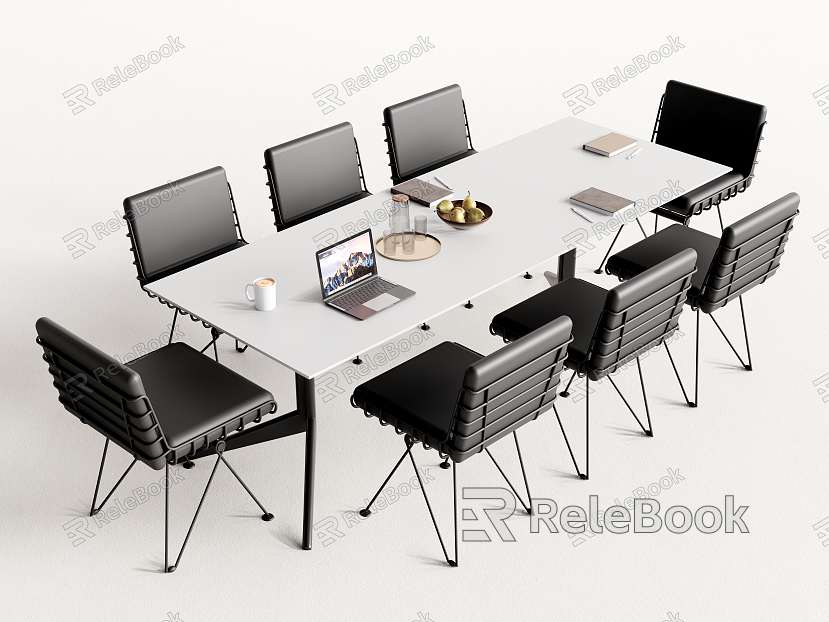 Modern Meeting Tables and Chairs Meeting Tables and Chairs Negotiation Tables and Chairs model