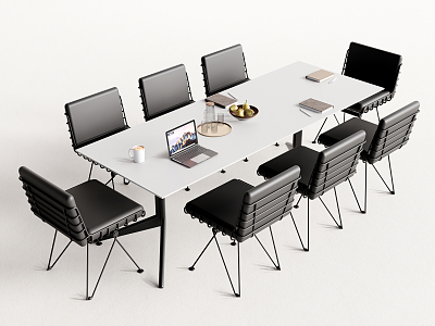 Modern Meeting Tables and Chairs Meeting Tables and Chairs Negotiation Tables and Chairs model