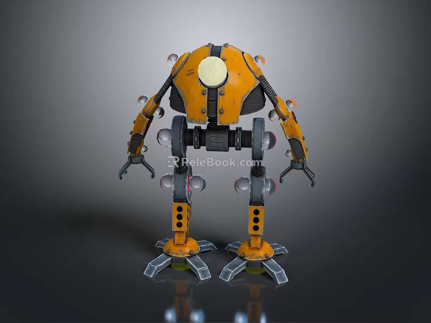 Mech Warrior Mech Soldier Machine Battlearm Mechanical Battlearm Machine Fighter Robot 3d model