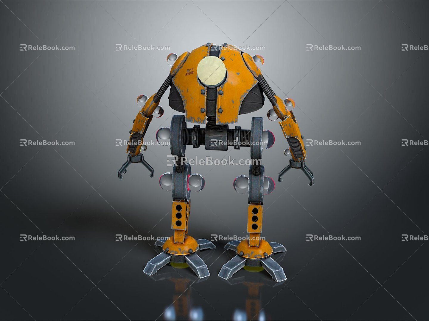 Mech Warrior Mech Soldier Machine Battlearm Mechanical Battlearm Machine Fighter Robot 3d model