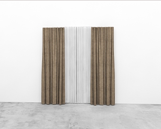 Modern Curtains 3d model