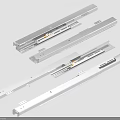 Heavy Duty Metal Drawer Slides With Linear Sliding Rails For Furniture Hardware