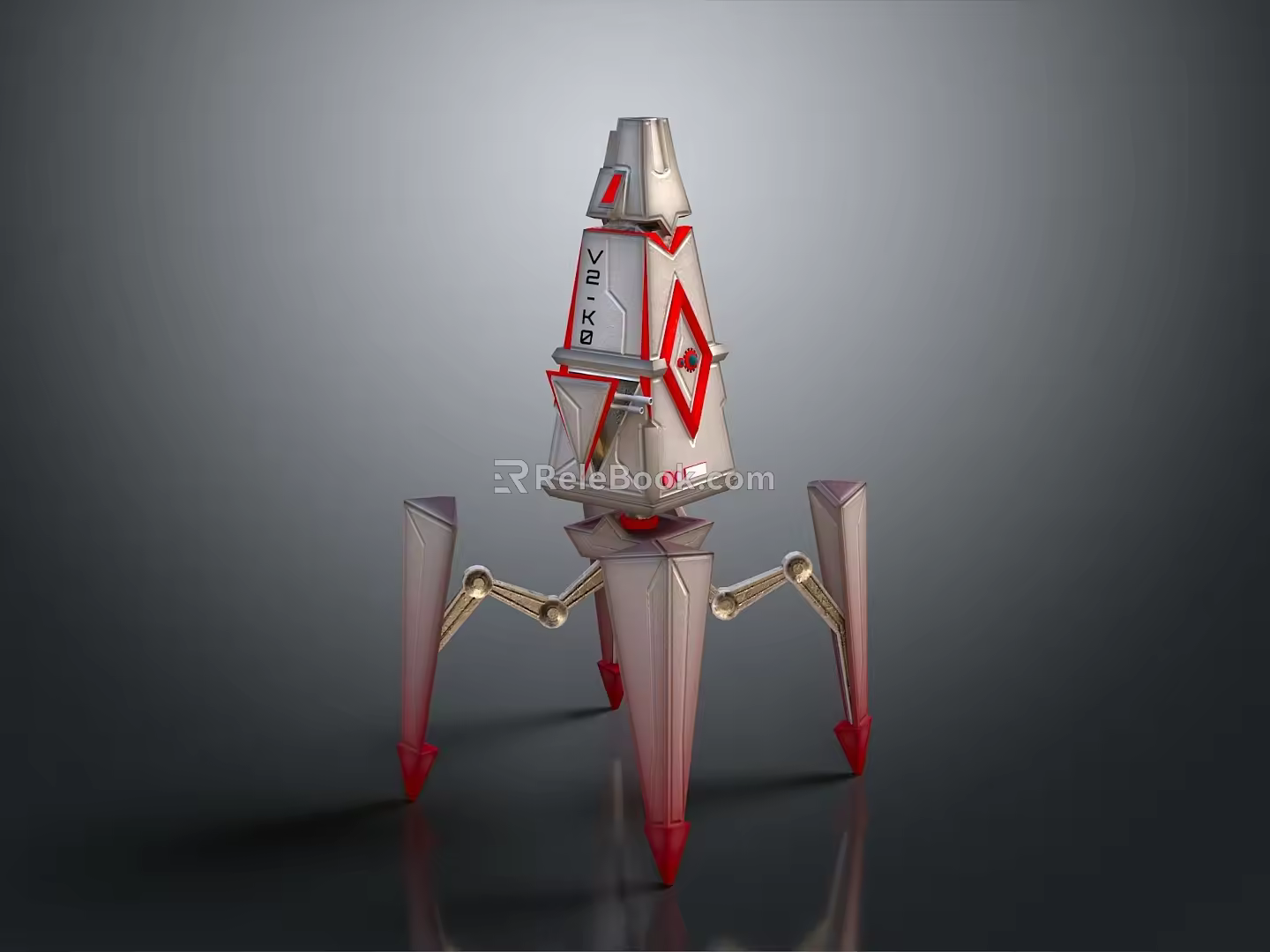 rocket engine jet engine aircraft engine 3d model