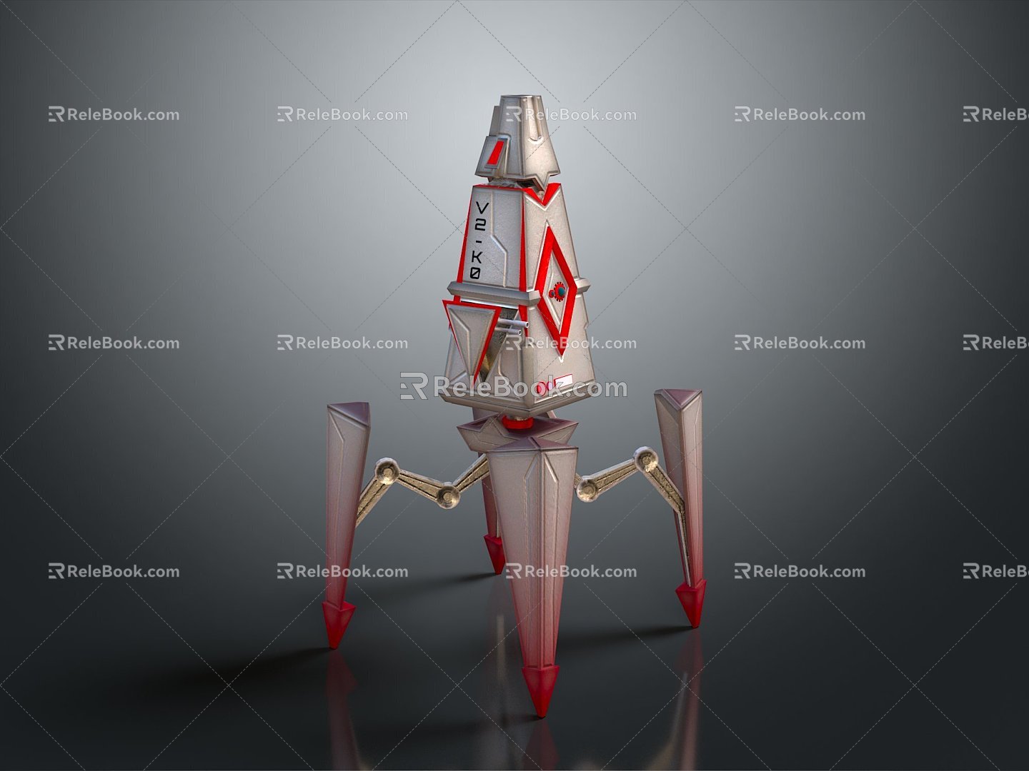 rocket rocket engine jet engine aircraft engine 3d model