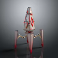 rocket engine jet engine aircraft engine 3d model