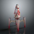 rocket rocket engine jet engine aircraft engine 3d model