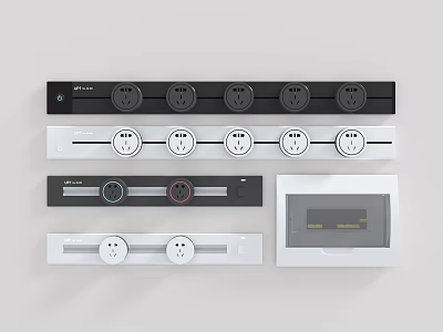 Air Conditioner Vent Modern Design For Home Interior With Sleek Style And Airflow Control 3d model