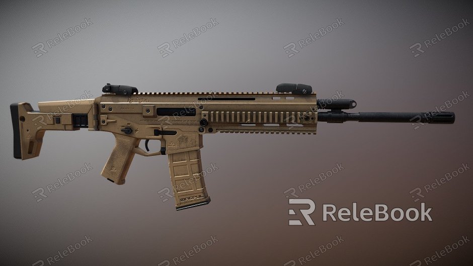 Weapons Assault Rifle model