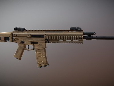 Weapons Assault Rifle model