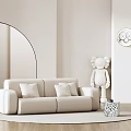 Silent double sofa 3d model