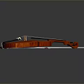 Violin Cartoon Violin Animation Violin Instrument String Western Instrument 3d model