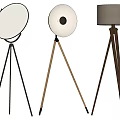 Modern floor lamp 3d model