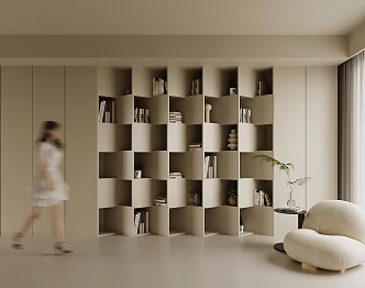 Bookcase 3d model