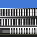 Modern Industrial Factory Building Multi-storey Factory Building Modern Factory Building Square Factory Building Multi-storey Office 3d model
