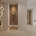 Modern Living and Dining Room Interior Design With Sofa Coffee Table And Wall Art
