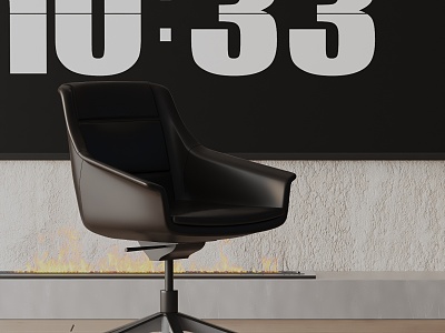 Modern office chair 3d model