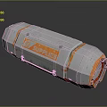 Sci-fi Capsule Space Capsule Hibernation Capsule Freezing Capsule Rest Capsule Rest Capsule 3d model