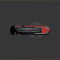 Red Adjustable Wrench Essential Hardware Tool For Home Repair Projects 3d model
